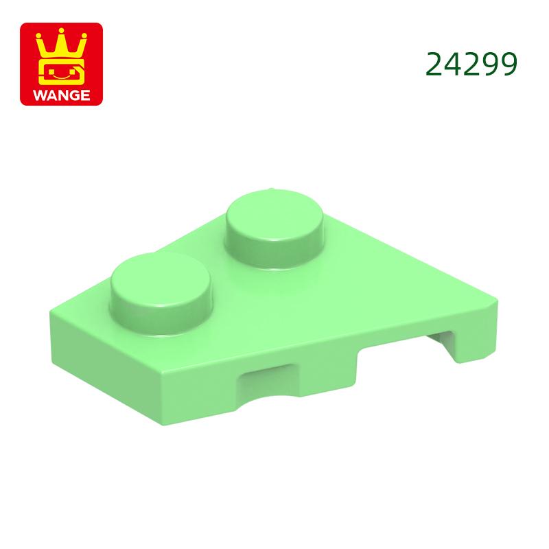 Non-Toxic 201Pcs/Lot 24299 Wedge Plate 2 X 2 Left Block Moc Color Accessories Compatible With Brick Diy Children'S Toy Assembly Parts