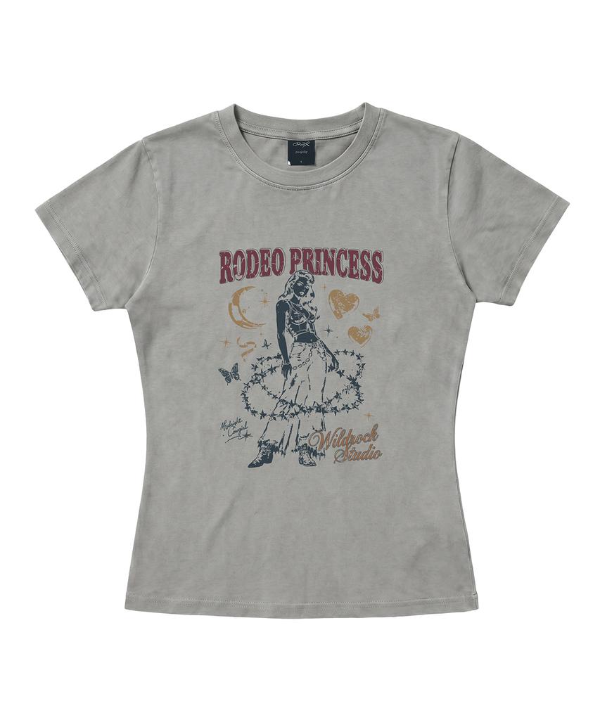 WILDROCK Hollysheesh Graphic Pigment Crop Short Sleeve T-Shirt Part03_4 Style (D Type)