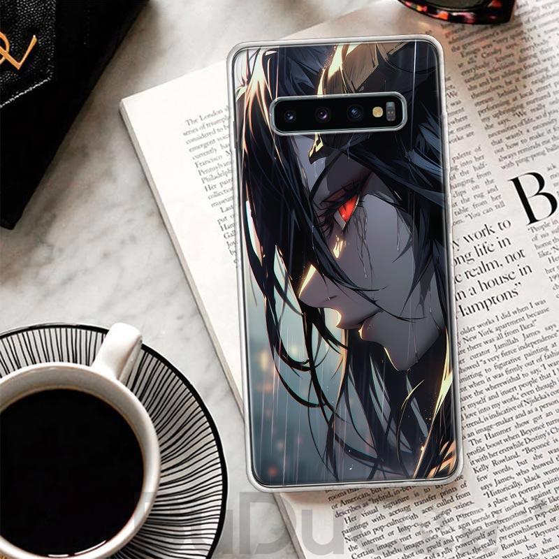 Albedo Overlord Anime Cover For Samsung Galaxy S8 S9 Plus S10 Lite Note 8 9 10 Pro 20 Ultra S7 Edge M11 M21 M32 M51 Print Coque