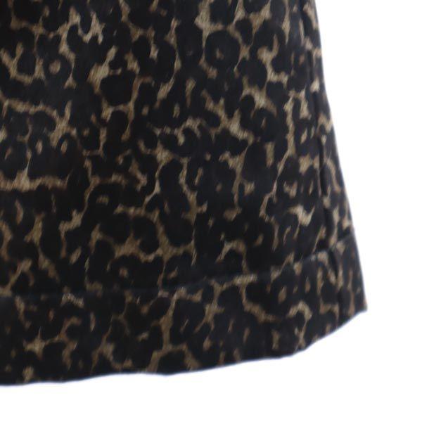 Marc Jacobs Leopard Pattern Trench Coat 4 Brown Women Used