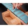 HOSCO Fret End Dressing File for Jumbo Frets, Compatible with Stainless Steel Frets, TL-FE3HC