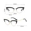 Sexy Cat Eye Brillengestelle Damen Blaulichtblockierende optische Brillen für Damen Trendy Computerbrille