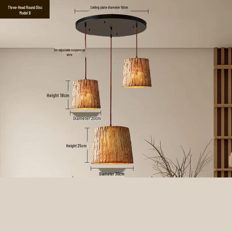 Wabi-Sabi Cream Style Art Chandelier