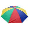 1 Peça Chapéu Guarda-chuva Portátil para Chuva Dobrável para Exterior Proteção Solar Impermeável Camping Pesca Chapéu de Cabeça Bonés de Praia