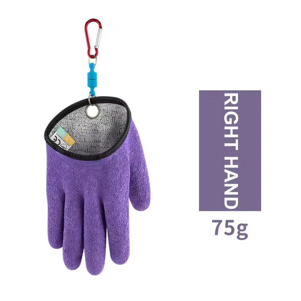 

1 шт. Толстые нескользящие рыболовные перчатки для рыбалки на открытом воздухе, защита, перчатки с полным пальцем, портативные, водонепроницаемые, перчатки для дома рыбака