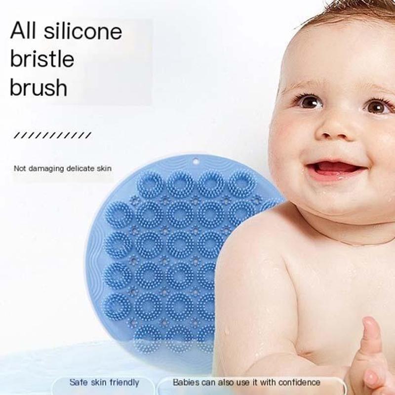 Silikon Badezimmer Rutschfeste Massagematte Peeling Dusche Massageschaber Bad Rückenmassagebürste Fußwäsche Körperreinigung Badewerkzeug