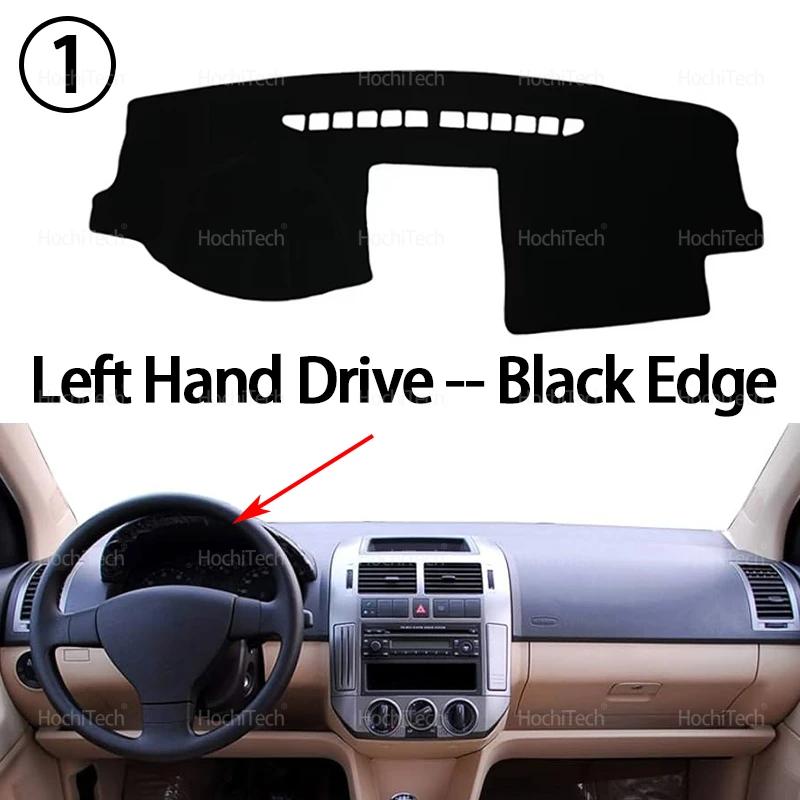 Dashboard Cover Protective Pad for Volkswagen VW POLO MK4 9N 9N3 2002-2008 Car Dash Board Sunshade Anto-UV Carpet