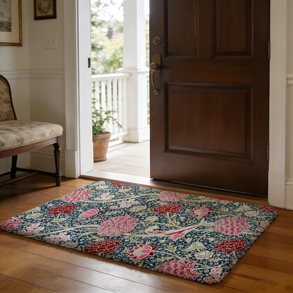 

Floor Mat Soft Flannel Rug Non Slip Absorbent Mat for Bathroom Bedroom Home Decor A Alice in Borderland 50x80cm