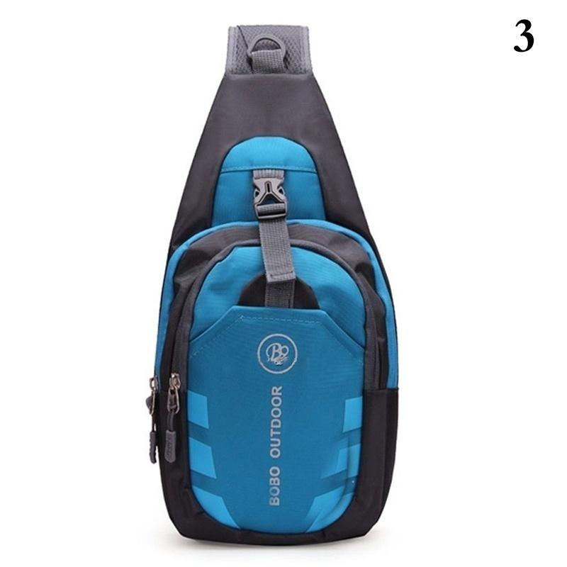 Waterproof Men Wemen Nylon Shoulder Bag Outdoor Camping Travel Bike Sport