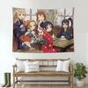 Room Decor Aesthetic Decorative Cartoon Photo Background Cloth Table Anime Wall Hanging Tapestry Japan Kawaii New KON