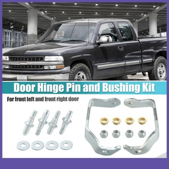 2 Set Front Door Hinge Pin Bushing Repair Kit for Chevrolet for GMC Sierra Yukon
