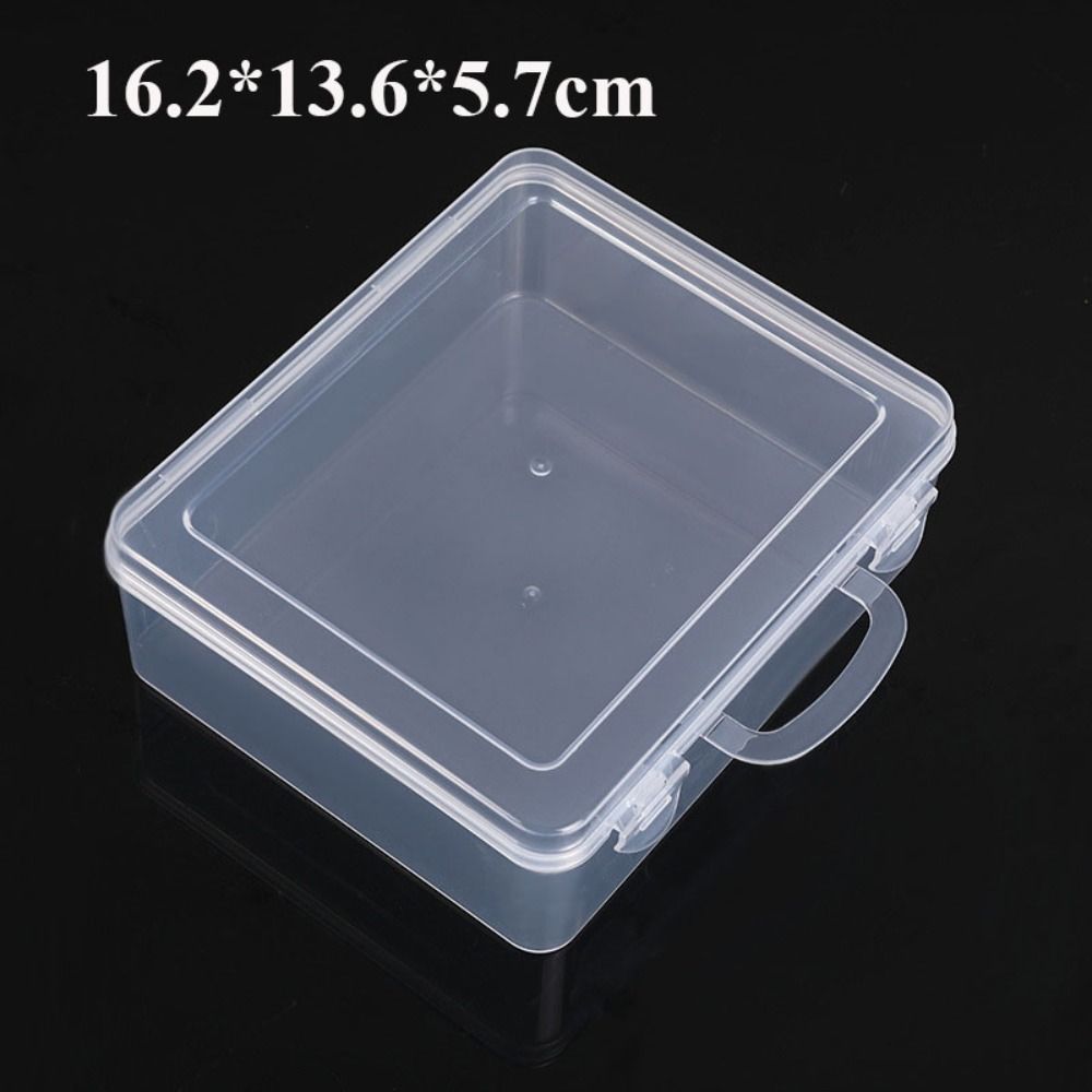Transparent Jewelry Beads Container Square Small Items Case Hot Storage Box  Power Tools Holder