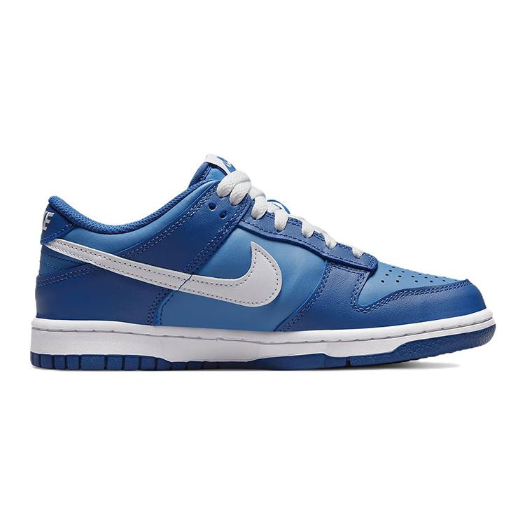 Nike Dunk Low GS Dark Marina Blue Kids Sneakers Dutch-Blue White DH9765-400