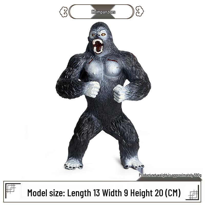 Orangutan Model Gorilla Toy - Science Education Wild Animal Ornament
