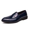 Fashion Lacquer leather men's loafers Versatile fashion designer style Wedding Party Outdoor Leisure Business Men's Shoes Plus Size 48