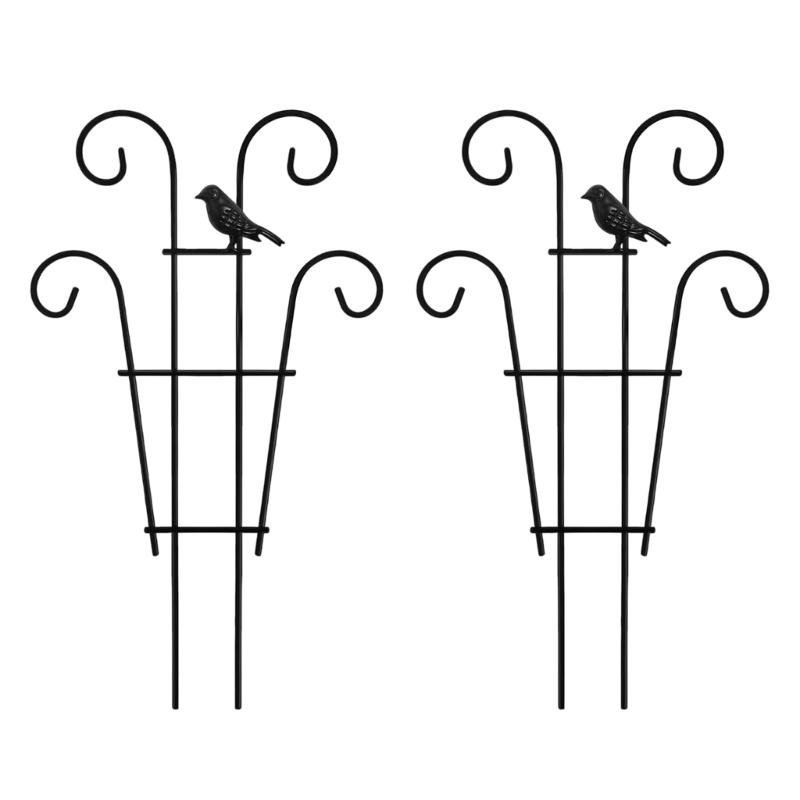 Iron Plant Climbing Support Durability Indoor Plant Trellis For Indoor Outdoor Garden Flower Vertical Growth