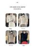 Women's Warm Embroidered High Neck Knit Wool Sweater - Semi-Thin Pullover for Autumn/Winter