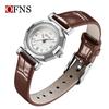 Ofns Women's Vintage Roman Numeral Quartz Watch Fashion Retro Dial, Waterproof, Small Casual Everyday Wristwatch for Ladies