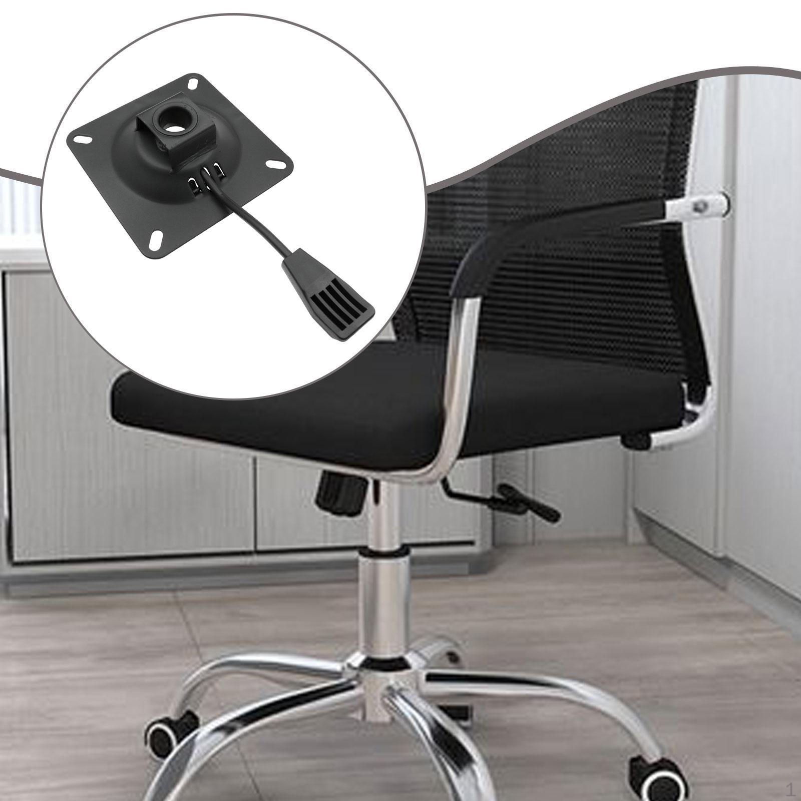 Office Chair Tilt Control Seat Mechanism,Hardware Sturdy Thicken Swivel Base Plate,Replacement