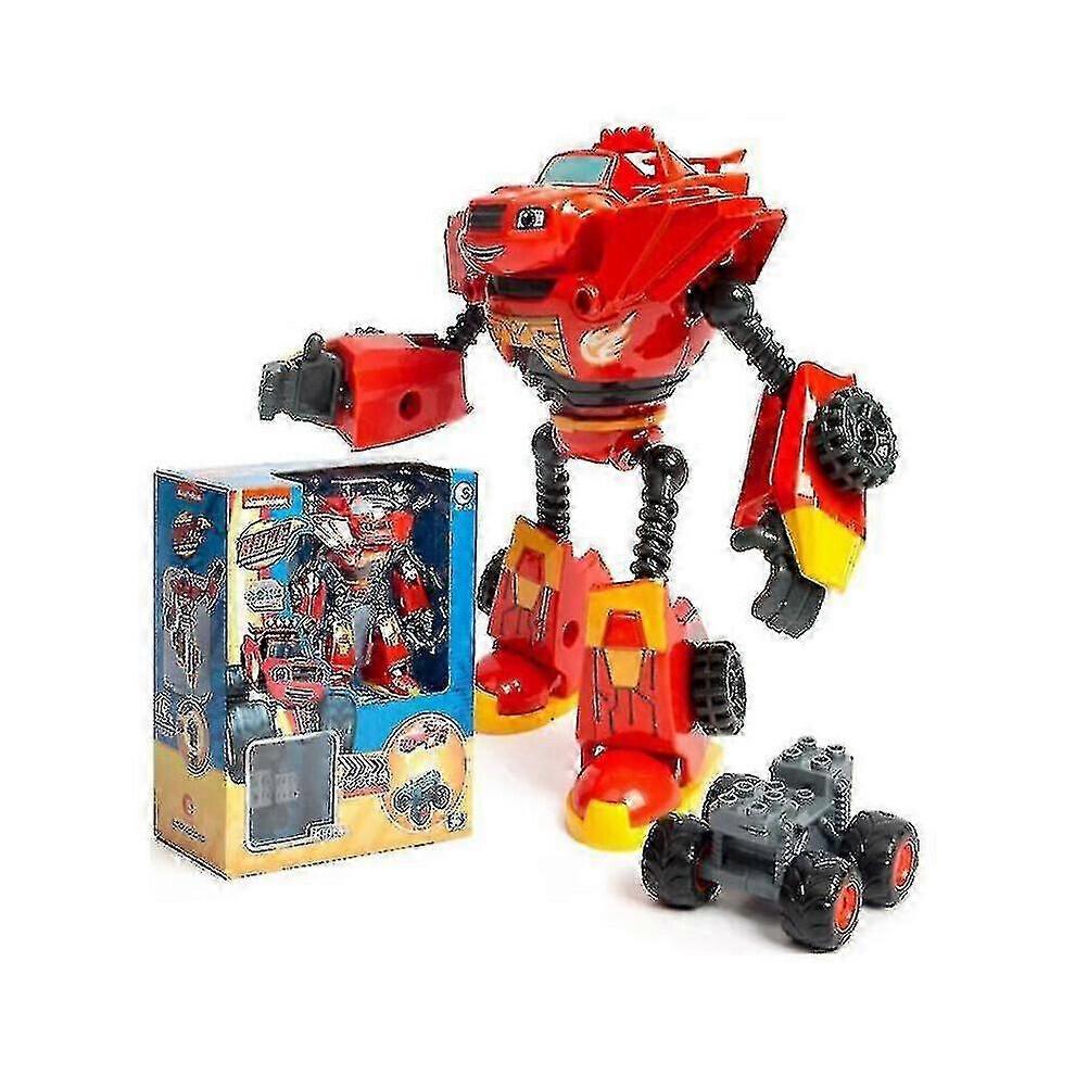(sarkans)Blaze Monster Machines Anime Figūriņa Karikatūras