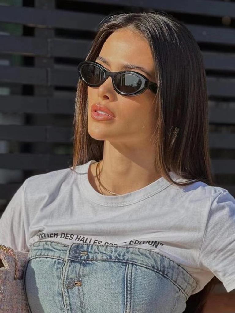 European American Style Men Sunglasses Cat Eye Shape Uv Protection Sun Glasses Women Travelling Hiking Sunglass Women