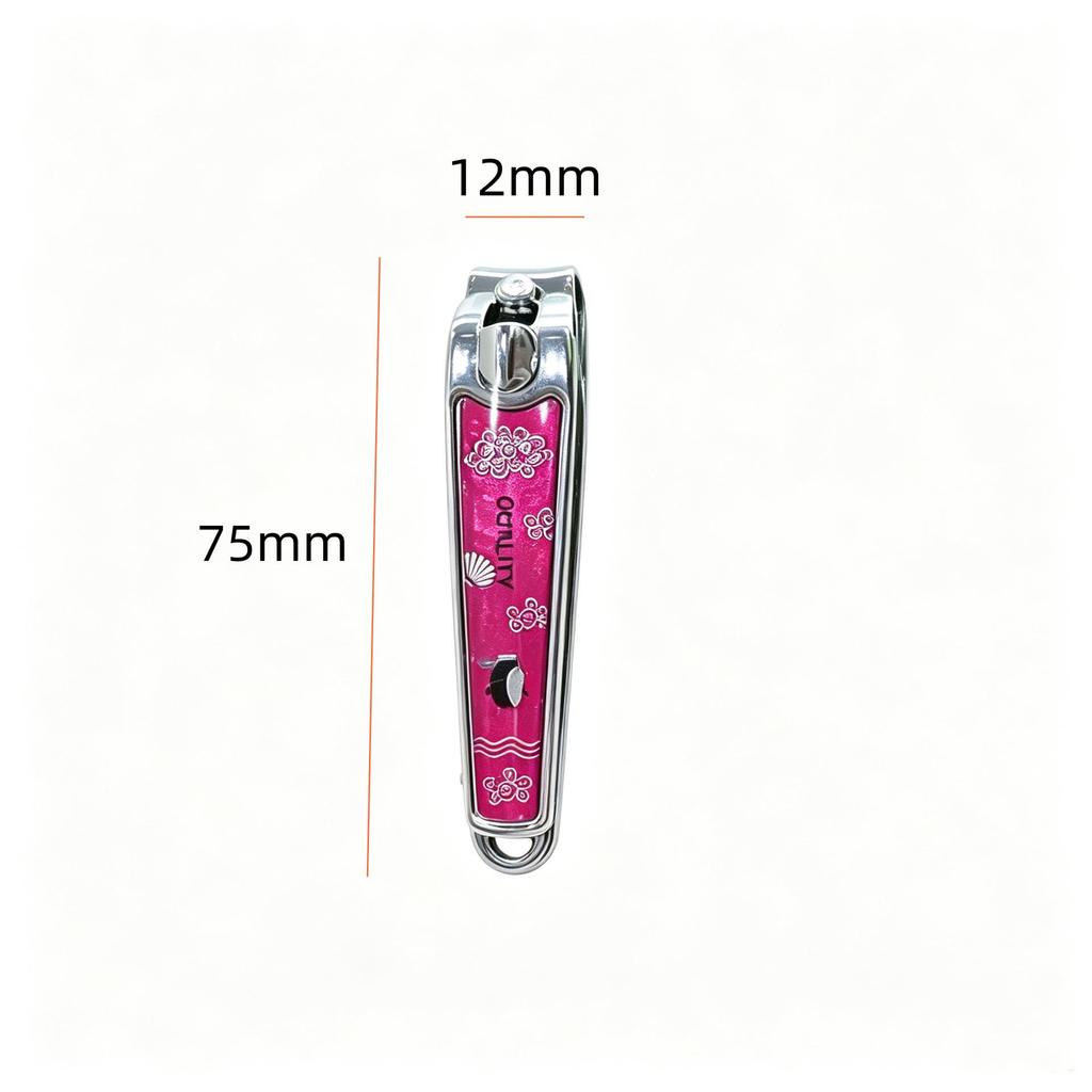 Large Straight Cut Angled Nail Clippers and Scissors for Home Manicure/Pedicure