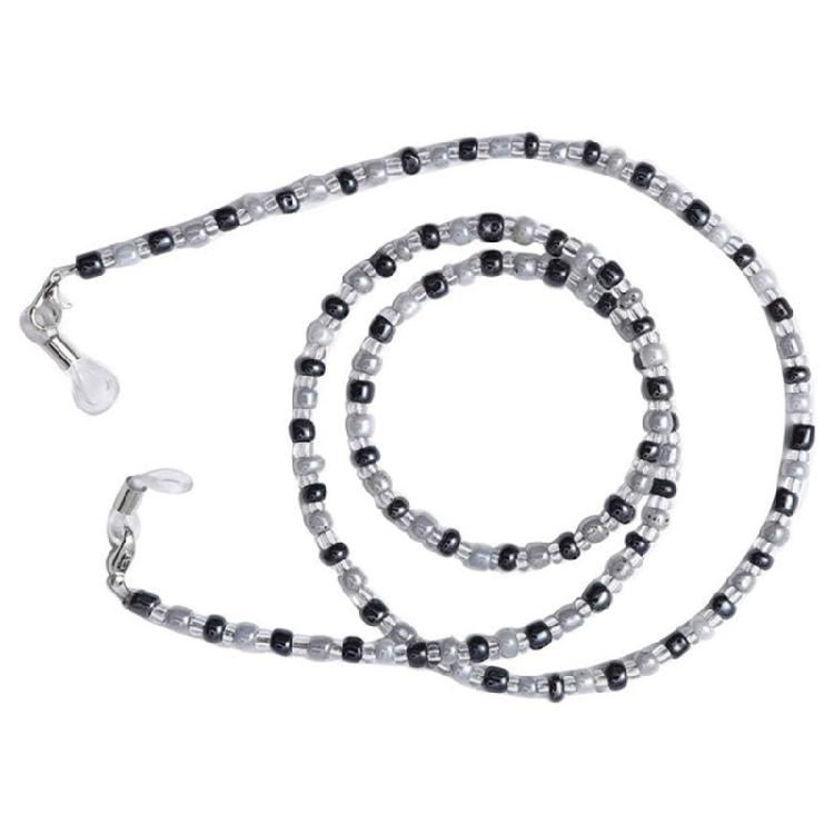 100 Days of School Old Lady Wig Costume Grandma Wig Glasses Necklace Old Lady Cosplay Set for Halloween Dress Up Party