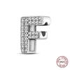 Fit Original Bangle Bracelet Diy 26 Alphabet Charms Bead Copper Letter Dangle Pendant Birthday Jewelry Gifts
