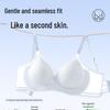 Women's Seamless Ice Silk Bra - Breathable, Soft, Anti-Sagging, and Supportive.
