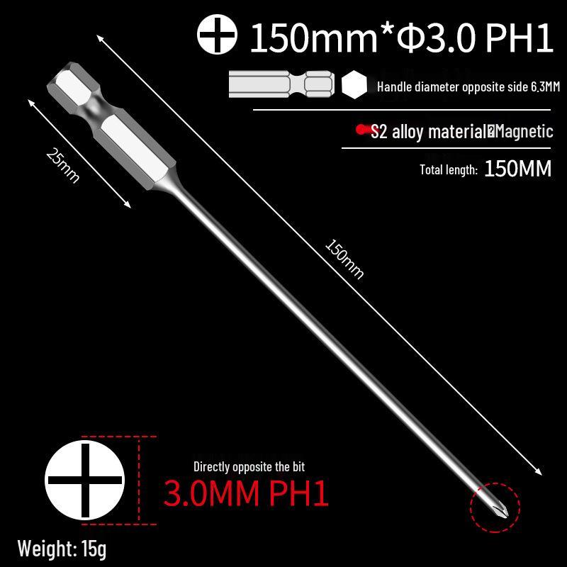High-Precision S2 Magnetic Hex Electric Screwdriver Drill Set