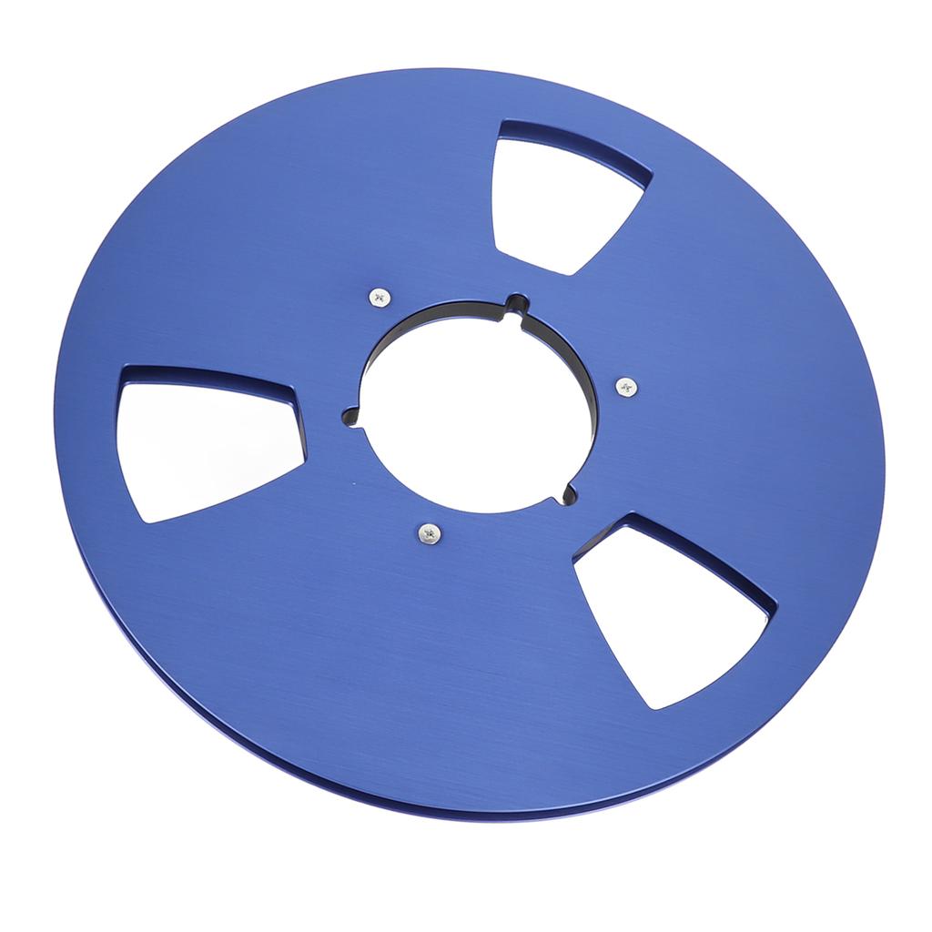 14 10 Inch Empty Tape Reel 3 Holes Open Reel Sound Tape Empty Reel Aluminum Reel Tape Reel for Nab