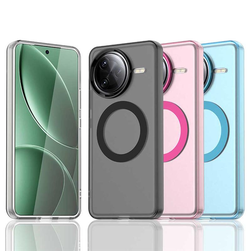 For Redmi K80 Pro Case For Redmi K80 K70 Pro Ultra Cover Translucent Candy Color Matte Magnetic Shockproof Protective Bumper