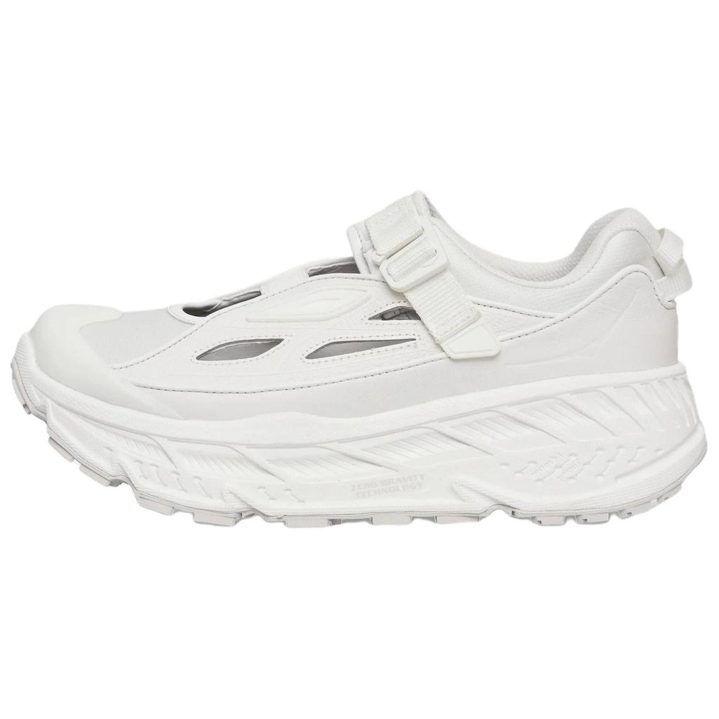 HOKA ONE ONE Trail Running Shoes Women's White 1174450-FGRT