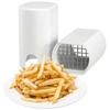 Peelers & Slicers Durable Potato Fries One Step Natural French Fry Vegetable Fruit Cutter Tool White