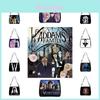 Wednesday Addams Famlily Shoulder Handbag Gothic Style Light Easy To Carry