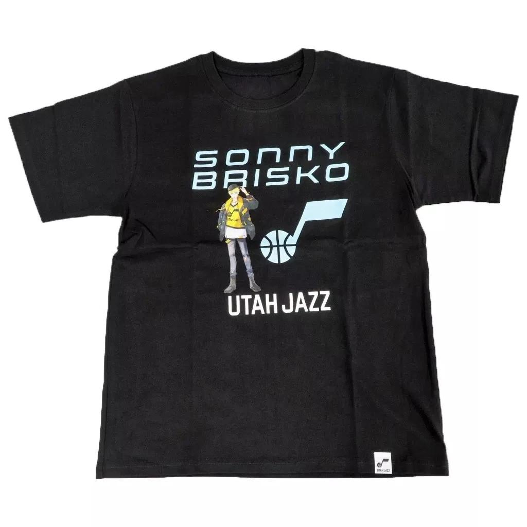 

NBA Virtual YouTuber NIJISANJI EN Sunny Brisko Black T T-Shirt Free Size XL
