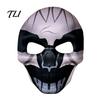Scary Skeleton Face Masque Day of The Dead Skull Masque, Halloween Sugar Full Haunted House Cosplay Accessories Masquerade Party Accessory