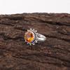 Citrine Gemstone Ring, Handmade Silver Jewelry, 925 Solid Sterling Silver Spiritual Ring, Gift For Her