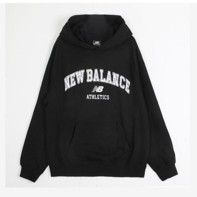 New Balance Unisex Basic Letter Logo Hoodie Nbn0ec3813