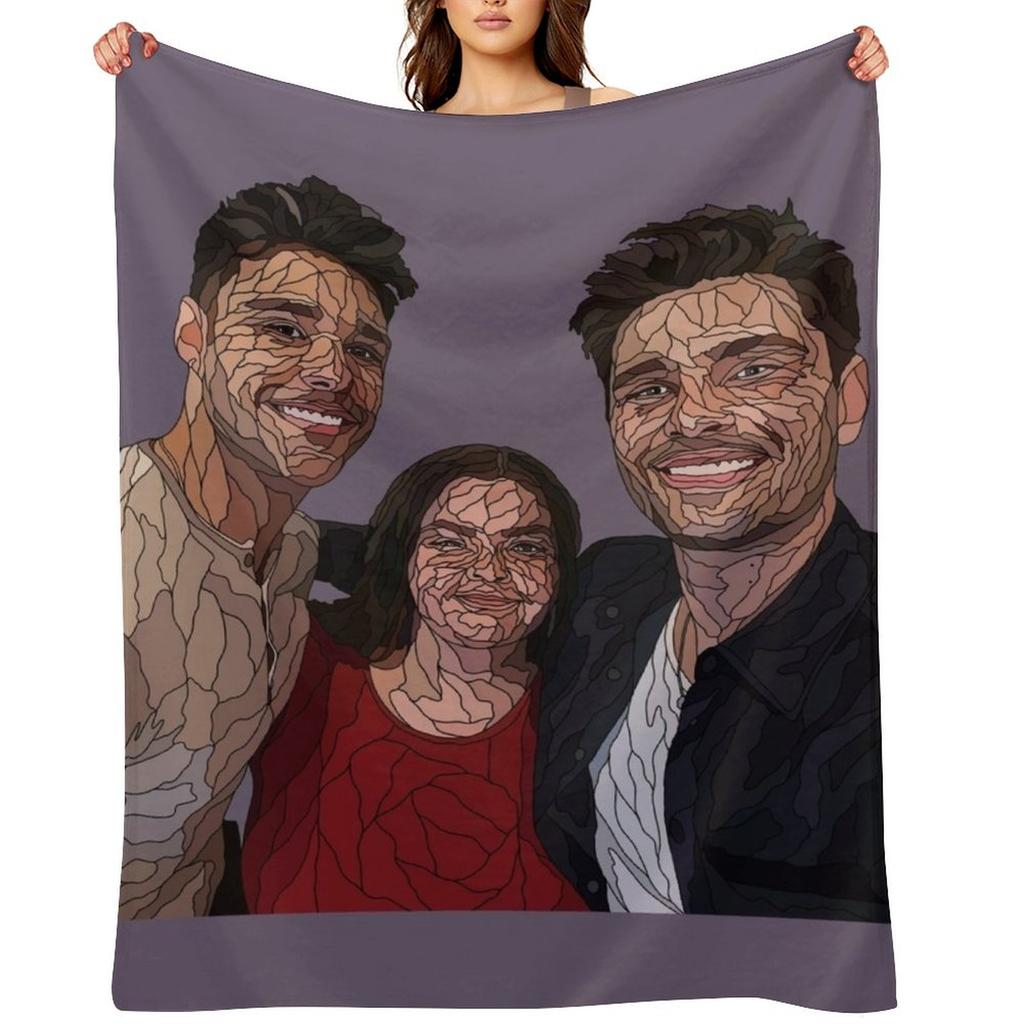 Libby Commission Throw Blanket Decorative Sofa Fashion Sofas decorative Travel Blankets