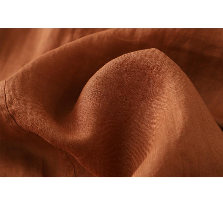 Summer Casual Japanese Women Pleated Short Sleeve Dress Vintage Loose Comfortable A-line Mid Length Dresses