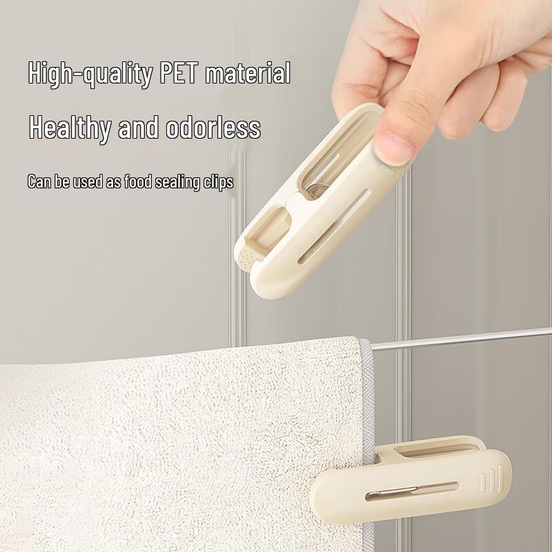 Fumede Windproof Plastic Laundry Clips
