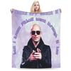Mr Worldwide Pitbull Sänger Decke Samt Dekoration Dollar Live Lache Liebe Dünne Überwurfdecke für Bettwäsche Schlafzimmer Tagesdecke