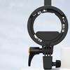 Universal Flash Bracket For F1250,F1200,TR950II Studio Lights With MultiAngle Positioning Bowen Mount Compatibility
