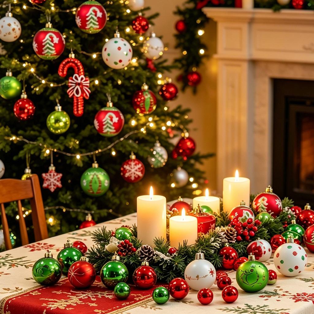 Christmas Balls Ornaments Xmas Tree Decorations Home Indoor Holiday Party Decor Navidad New Year Gift Supplies