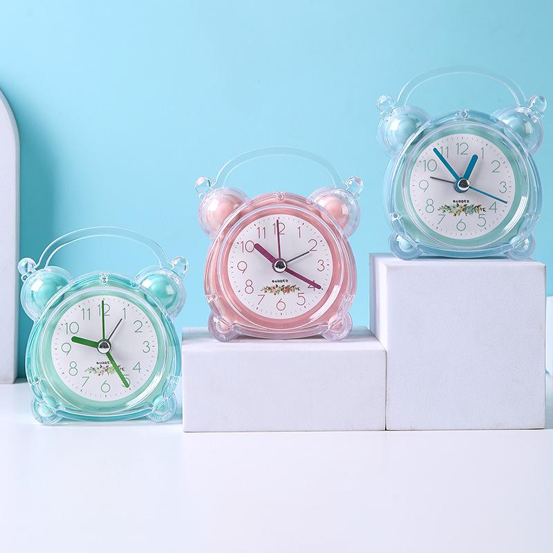 Handmade Children's DIY Alarm Clock for Girls - Small Electronic Wake-up Clock