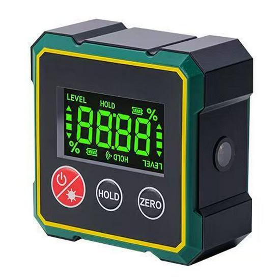 Magnetic Mini Protractor Laser Digital Inclinometer