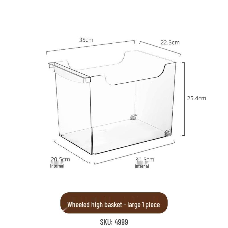 

Большой выдвижной кухонный контейнер для хранения в холодильнике - Утолщенный пластиковый контейнер для сохранения свежести