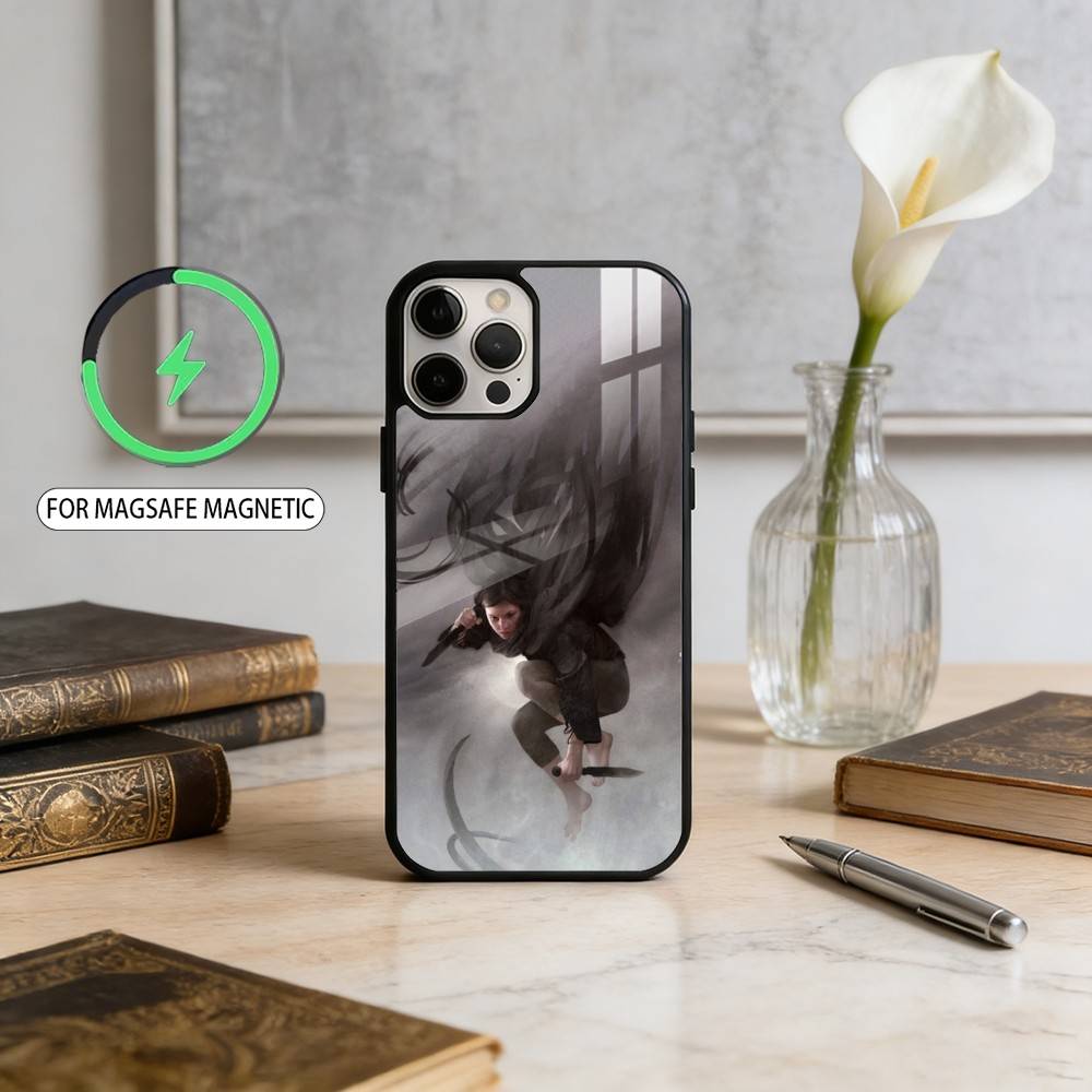 

M-Mistborn T-Trilogy V-Vin Phone Case For iPhone17,16,15,14,13,12,11 Plus,Pro Max Magnetic For Magsafe Wireless Charging iPhone16
