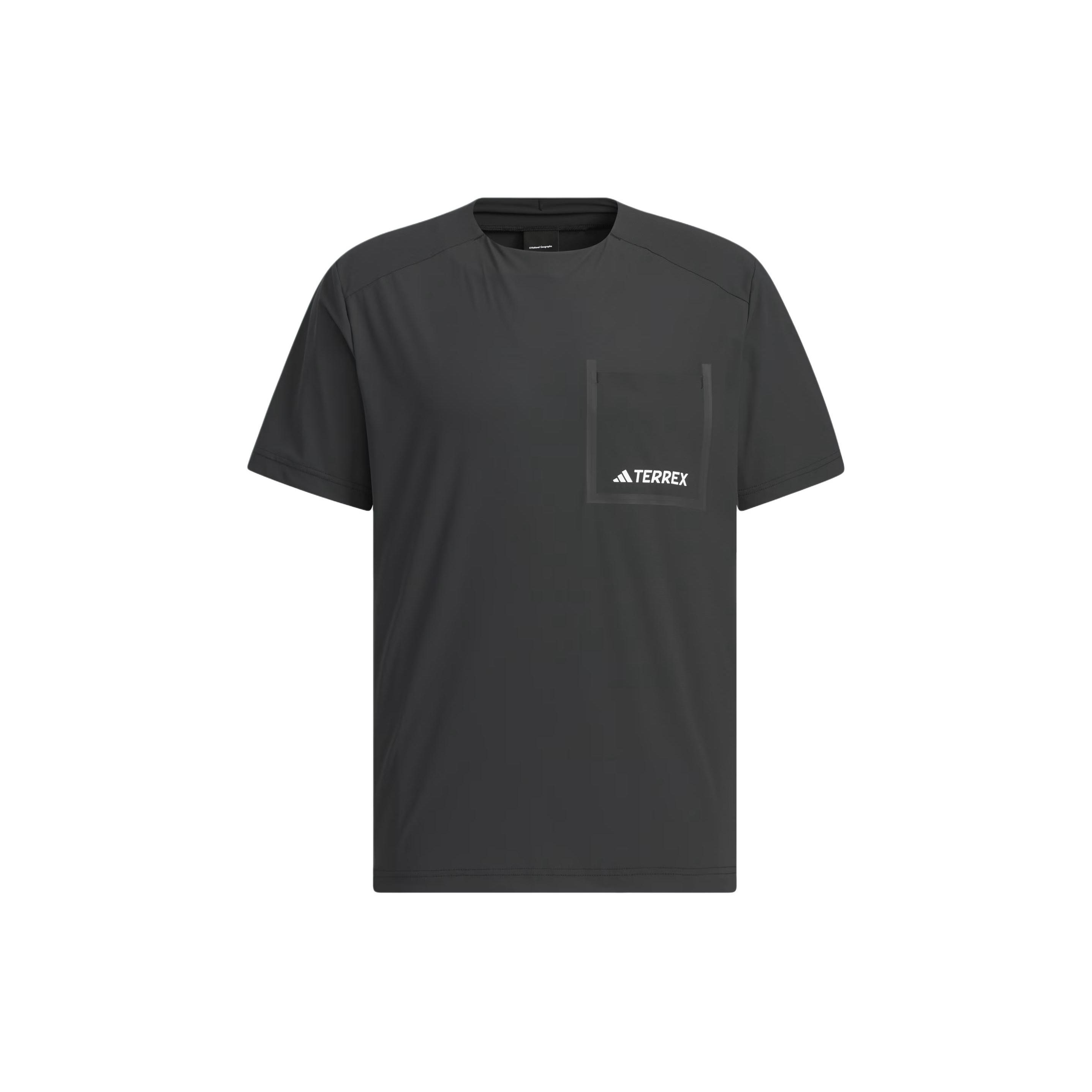 adidas National Geographic T-shirt Asia Sizing Black Men s IS9520 M